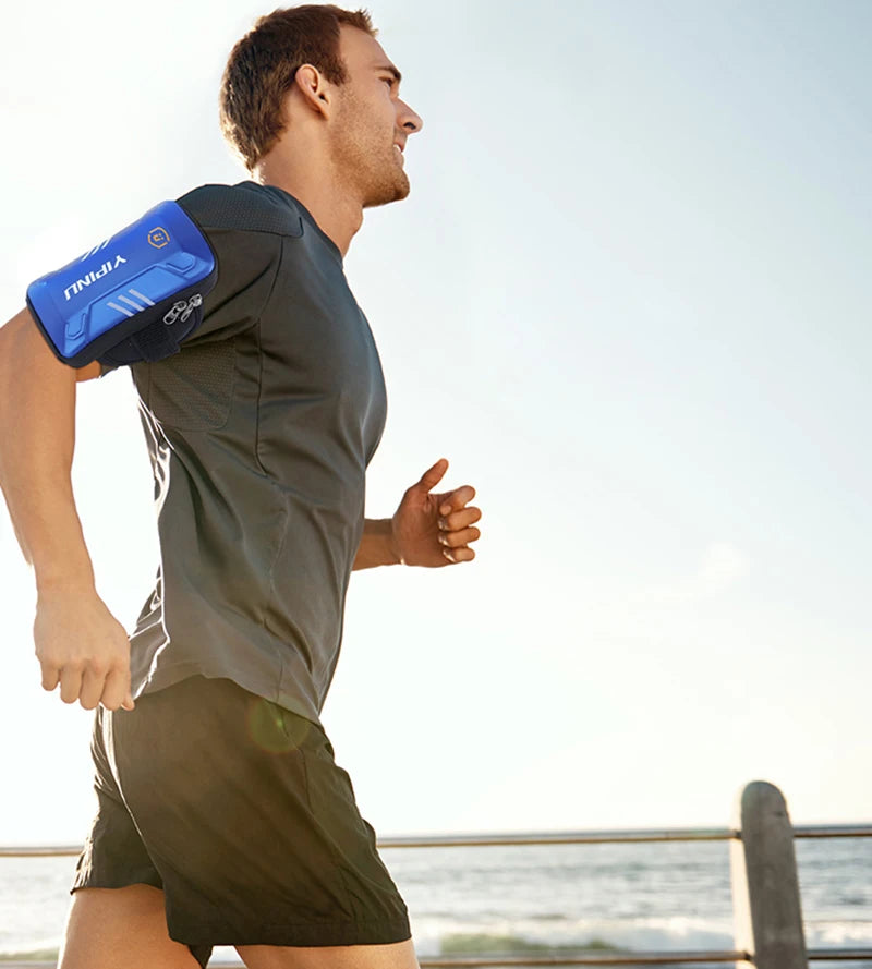 Cell Phone Case Sport Run Armband Waterproof Jogging Bag for iPhone Samsung Running Accessories Arm Bag Bracelet Athletic Pouch