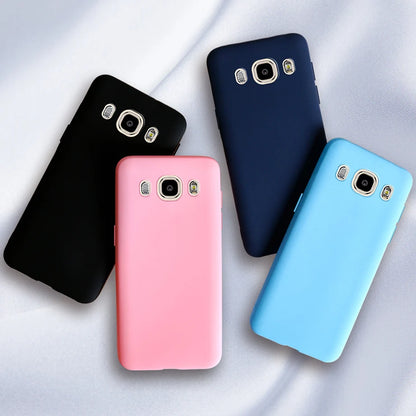 Shockproof Matte Soft Silicone Case For Samsung Galaxy J3 J5 J7 2016 Case Phone Back Cover for Samsung J3 J5 7 2016 Case Bumper