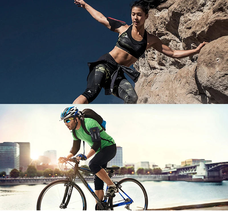 Cell Phone Case Sport Run Armband Waterproof Jogging Bag for iPhone Samsung Running Accessories Arm Bag Bracelet Athletic Pouch